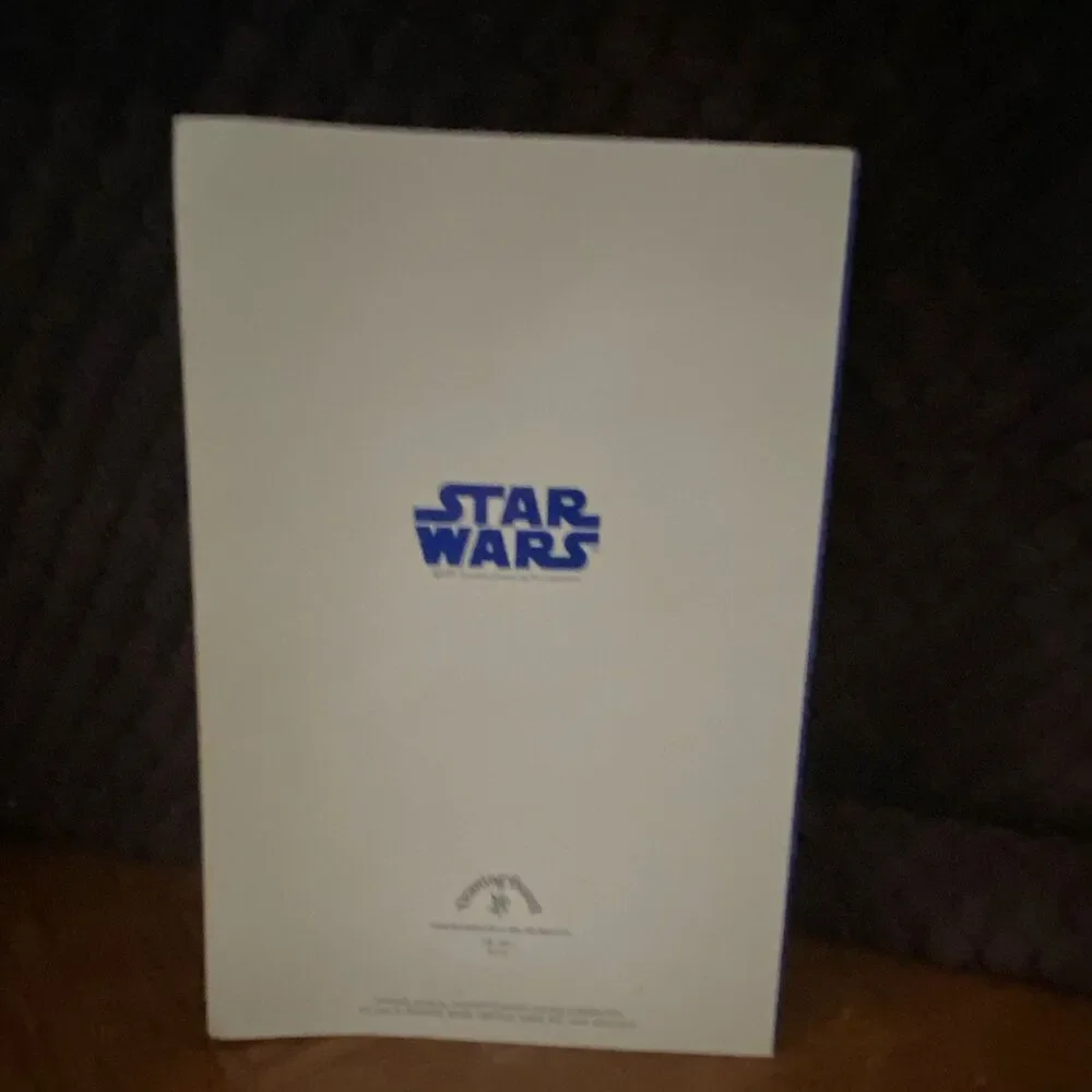 Star Wars Vintage Luke Skywalker Birthday Folded Greeting Card Drawing Board